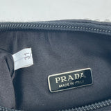 PRADA MINI RE EDITION IN CRYSTAL & BLK SATIN