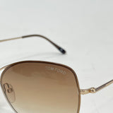 TOM FORD COLLETTE BRN GRADIENT BUTTERFLY FRAME SUNGLASSES