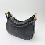 LOUIS VUITTON BAGATELLE MN IN BLK GIANT MONO EMPREINTE LEA