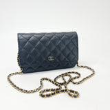CHANEL CLASSIC WOC IN BLK CAVIAR LEA & GHW