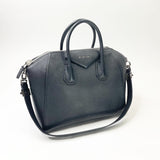 GIVENCHY MEDIUM ANTIGONA IN BLK GRAINED GOATSKIN LEATHER