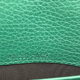 GUCCI EMERALD LEA & CRYSTAL DIONYSUS MINI CHAIN WALLET/ CROSSBODY