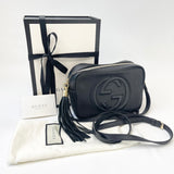 GUCCI BLK LEA SOHO DISCO CROSSBODY