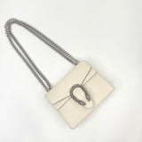 GUCCI DIONYSUS MINI IN WHITE ( CREAM ) LEATHER