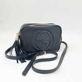 GUCCI BLK LEA SOHO DISCO CROSSBODY