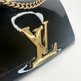 LOUIS VUITTON LOUISE PM BLK PATENT CROSSBODY BAG