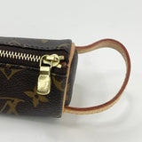 LOUIS VUITTON MONOGRAM TROUSSE RONDE COSMETIC POUCH