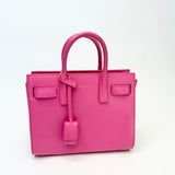 SAINT LAURENT SAC DE JOUR NANO IN HOT PINK SMOOTH LEA & GHW - BLuxe Boutique
