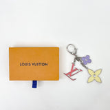 LOUIS VUITTON FLEUR D’EPI KEY CHAIN/ BAG CHARM