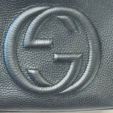 GUCCI BLK LEA SOHO DISCO CROSSBODY