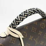 LOUIS VUITTON MONOGRAM POCHETTE METIS W BRAIDED HANDLE