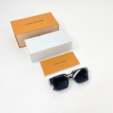 LOUIS VUITTON MILLIONAIRES SUNGLASSES IN DK BLUE MARBLE & SHW