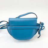 LOEWE MINI GATE IN BLUE LEA & GHW CROSSBODY 