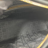 CHRISTIAN DIOR LADY DIOR MEDIUM IN BLK PAT & GHW W STRAP
