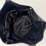 SAINT LAURENT ICARE MAXI IN BLK LMBSKIN LEA + POUCH