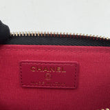 CHANEL 19 ZIP WALLET & CARDHOLDER IN BLK LAMBSKIN LEA & GHW