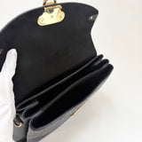 LOUIS VUITTON GEORGES MM IN BLK EMPREINTE LEA & GHW