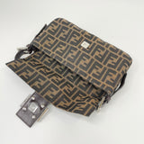 FENDI FF ZUCCA BAGUETTE SHOULDER BAG