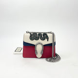 GUCCI DIONYSUS MINI CRYSTAL SERPENT IN MULTI TRI COLOR LEA