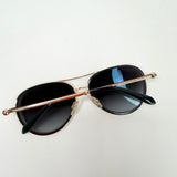 TIFFANY & CO ROSE GOLD AVIATOR SUNGLASSES