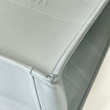 CHRISTIAN DIOR GRAY LEA BOOK TOTE