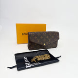 LOUIS VUITTON FELICIE POCHETTE MONOGRAM CROSSBODY - BLuxe Boutique