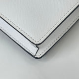 FENDI ZUCCA & WHT LEA MINI BELT POUCH & CROSSBODY