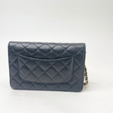 CHANEL CLASSIC WOC IN BLK CAVIAR LEA & GHW