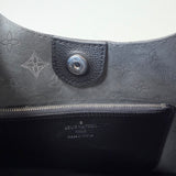 LOUIS VUITTON CARAMEL HOBO IN BLK MAHINA LEA