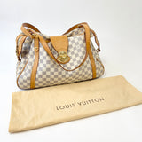LOUIS VUITTON STRESA GM IN DAMIER AZUR & GHW SHOULDER BAG