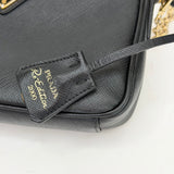PRADA MINI BLK SAFFIANO RE EDITION 2000