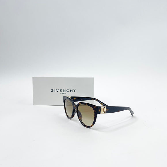 GIVENCHY 4G TORTOISE SQUARE FRAME SUNNIES