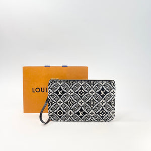 LOUIS VUITTON LIMITED ED FROM 1854 JACQUARD ZIP POCHETTE/WRISTLET