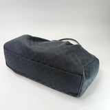 GUCCI SUKEY BLK CANVAS SHOULDER BAG