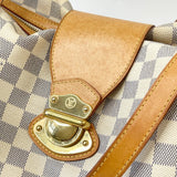 LOUIS VUITTON STRESA GM IN DAMIER AZUR & GHW SHOULDER BAG