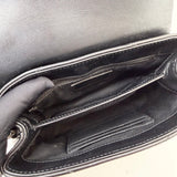 SAINT LAURENT TOY LOULOU IN BLK LEATHER & BHW - BLuxe Boutique