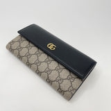 GUCCI MARMONT BLK & SUPREME CHAIN WALLET