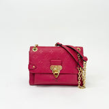 LOUIS VUITTON VAVIN BB IN RED EMPREINTE LEA & GHW - BLuxe Boutique