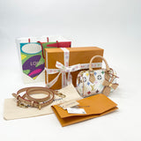 LOUIS VUITTON x TAKASHI MURAKAMI NANO SPEEDY WHT MULTICOL