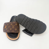 LOUIS VUITTON PILLOW FLAT COMFORT MULES sz 37