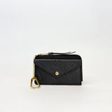 LOUIS VUITTON RECTO VERSO CARD HOLDER WALLET IN BLK EMPRIENTE LEA