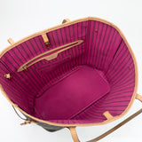 LOUIS VUITTON NEVERFULL MM MONO + POUCH