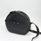 LOUIS VUITTON BOITE CHAPEAU SOUPLE MM BLK EMPREINTE LEA CROSSBODY
