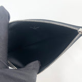 LOUIS VUITTON BLK EPI LEA ZIP INSERT POUCH