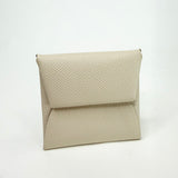 HERMES BASTIA COIN POUCH IN NATA ( CREAM ) MYSORE GOATSKN