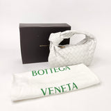BOTTEGA VENETA MINI JODIE IN WHT INTRECCIATO LEA