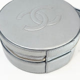 CHANEL ROUND AS EARTH CROSSBODY IN METALLIC LEA & SHW - BLuxe Boutique