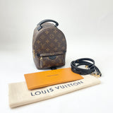 LOUIS VUITTON PALM SPRINGS MINI BACKPACK MONOGRAM *NEW ZIPPER VERSION*