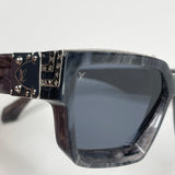 LOUIS VUITTON MILLIONAIRES SUNGLASSES IN DK BLUE MARBLE & SHW