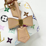 LOUIS VUITTON x TAKASHI MURAKAMI NANO SPEEDY WHT MULTICOL